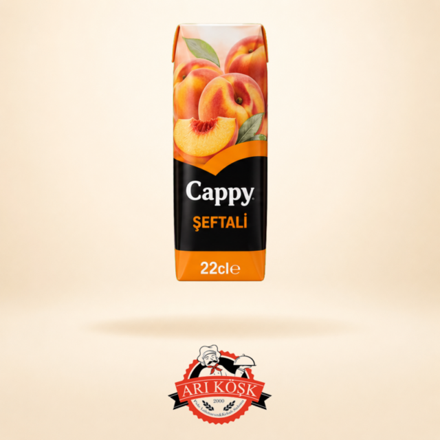 Cappy Şeftali Meyve Suyu (22 cl)