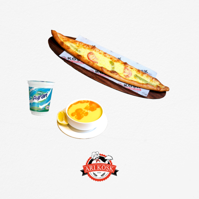 Kaşarlı Pide Menü